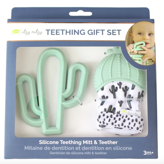 Cactus Teething Gift Set