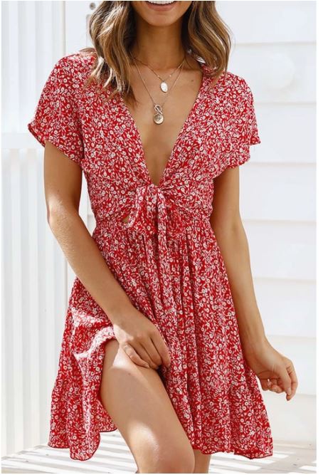 Floral Print Mini